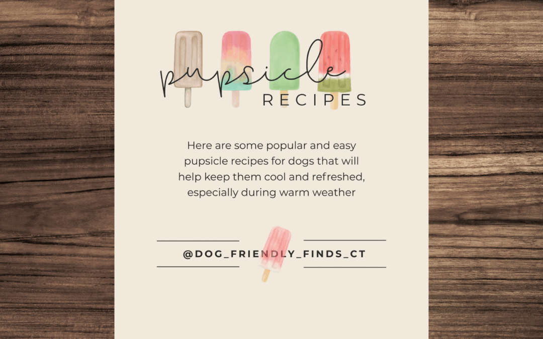 🐾 Pupsicle Recipes to Keep Your Dog Cool This Summer! 🍦🐶